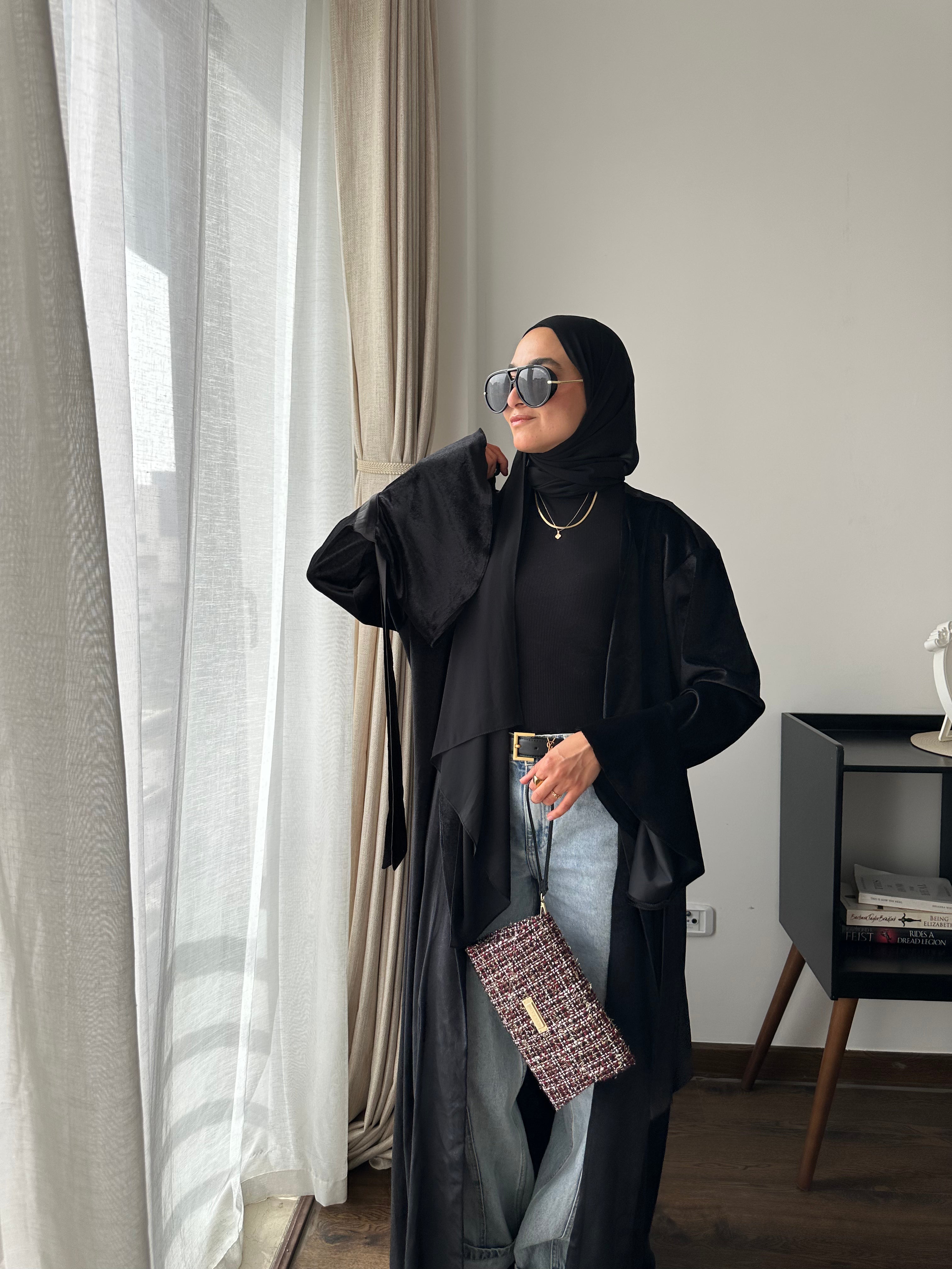 Midnight Velvet Kaftan