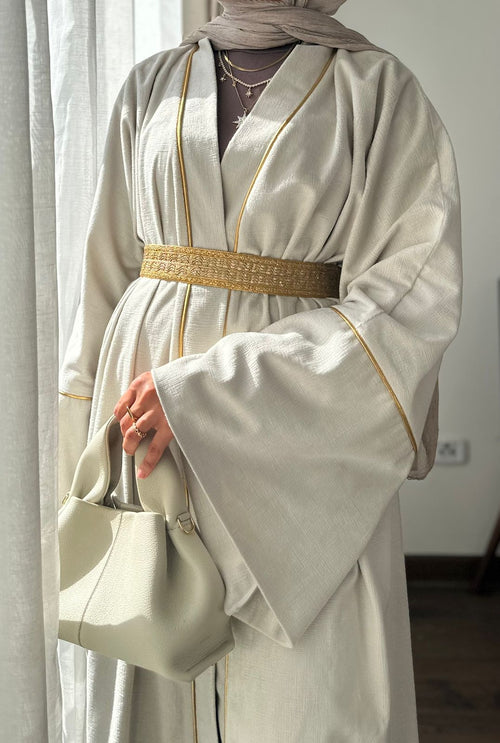 Golden Beige Kaftan