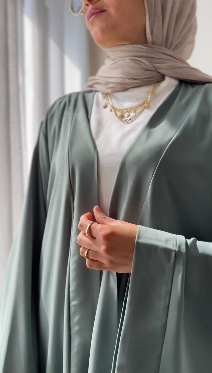 Mint Green Abaya